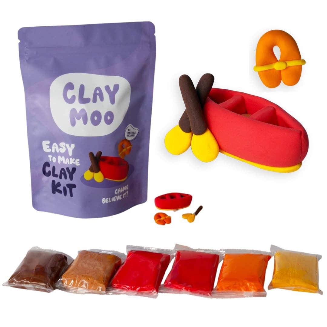 Canoe Clay Crafting Kit