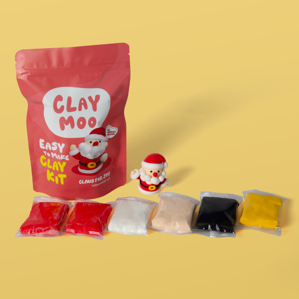 Santa Ornament Clay Crafting Kit