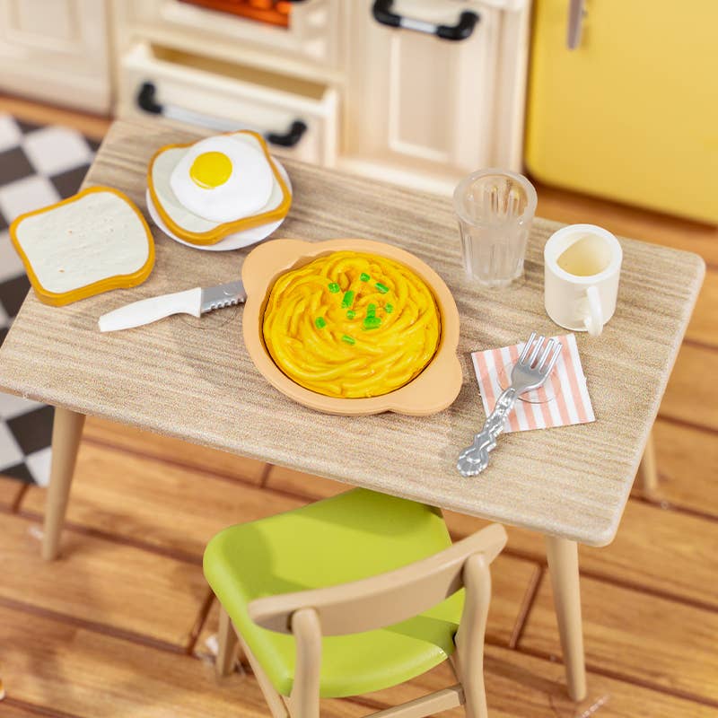 DW008 Happy Meals Kitchen Rolife DIY Miniature House