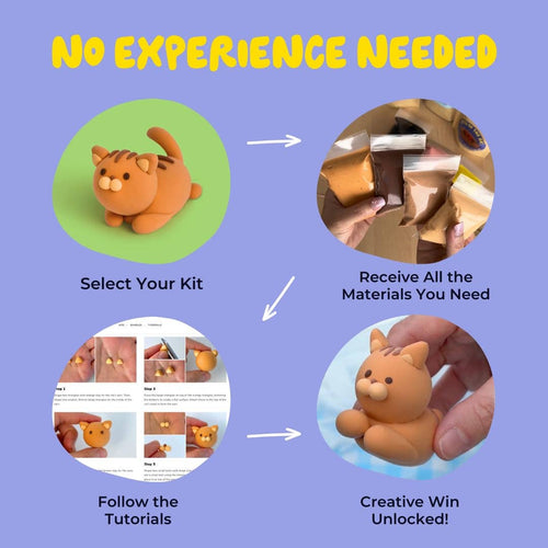 Camping Tent Clay Crafting Kit
