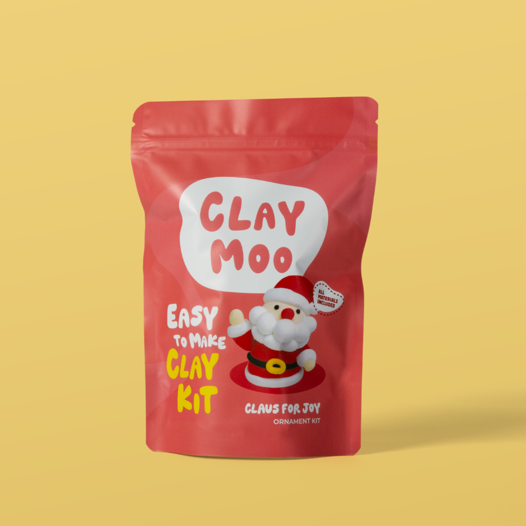 Santa Ornament Clay Crafting Kit