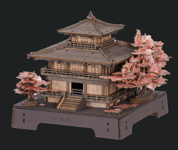 TGA07 Rolife Sakura Pavilion DIY 3D Puzzles